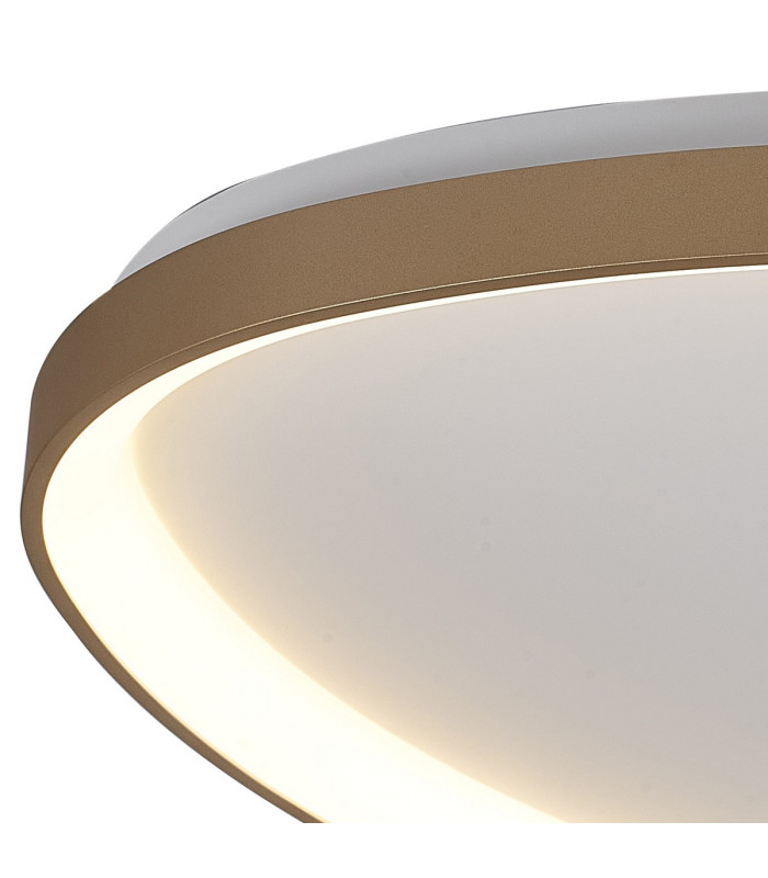 Niseko II Triangular Ceiling 42cm 38W LED 2700K-5000K Tuneable 2500lm Remote Control Gold 3yrs Warranty-3