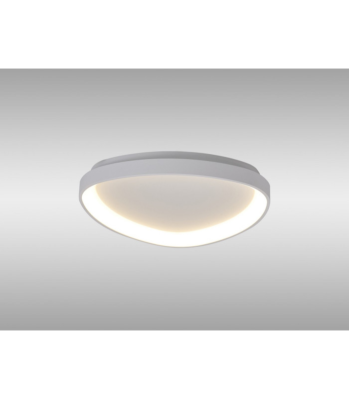 Niseko II Triangular Ceiling 42cm 38W LED 2700K-5000K Tuneable 2500lm Remote Control White 3yrs Warranty-2