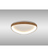Niseko II Triangular Ceiling 42cm 38W LED 2700K-5000K Tuneable 2500lm Remote Control Wood 3yrs Warranty-2