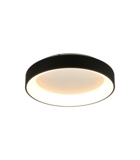 Niseko II Ring Ceiling 50cm 40W LED 2700K-5000K Tuneable 2950lm Remote Control & APP Black 3yrs Warranty-1