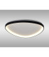Niseko II Triangular Ceiling 61cm 50W LED 2700K-5000K Tuneable 3000lm Remote Control Black 3yrs Warranty-2