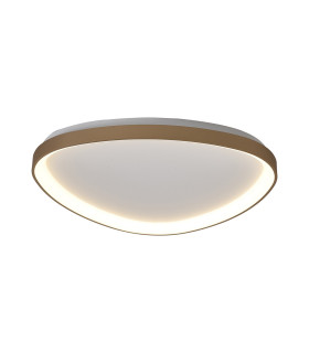 Niseko II Triangular Ceiling 61cm 50W LED 2700K-5000K Tuneable 3000lm Remote Control Gold 3yrs Warranty-1