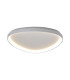 Niseko II Triangular Ceiling 61cm 50W LED 2700K-5000K Tuneable 3000lm Remote Control White 3yrs Warranty-1