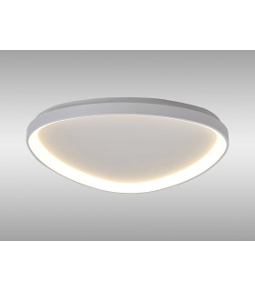 Niseko II Triangular Ceiling 61cm 50W LED 2700K-5000K Tuneable 3000lm Remote Control White 3yrs Warranty-2