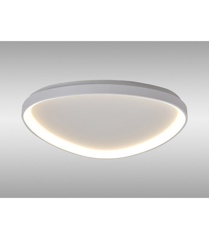 Niseko II Triangular Ceiling 61cm 50W LED 2700K-5000K Tuneable 3000lm Remote Control White 3yrs Warranty-2