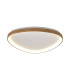 Niseko II Triangular Ceiling 61cm 50W LED 2700K-5000K Tuneable 3000lm Remote Control Wood 3yrs Warranty-1