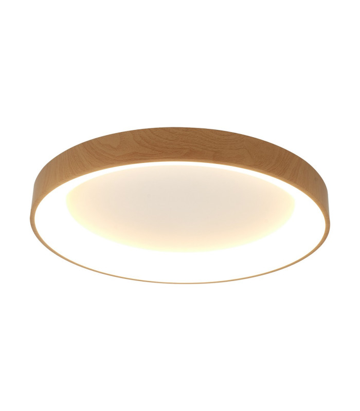 Niseko II Ring Ceiling 65cm 50W LED 2700K-5000K Tuneable 3760lm Remote Control & APP Wood 3yrs Warranty-1