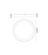 Niseko II Ring Ceiling 78cm 58W LED 2700K-5000K Tuneable 4700lm Remote Control White 3yrs Warranty-5