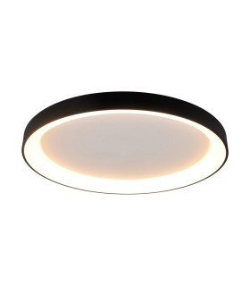 Niseko II Ring Ceiling 90cm 78W LED 2700K-5000K Tuneable 6200lm Remote Control Black 3yrs Warranty-1