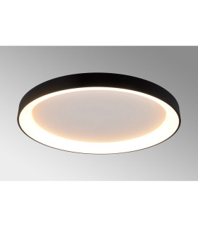 Niseko II Ring Ceiling 90cm 78W LED 2700K-5000K Tuneable 6200lm Remote Control Black 3yrs Warranty-2