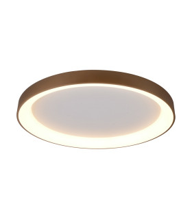 Niseko II Ring Ceiling 90cm 78W LED 2700K-5000K Tuneable 6200lm Remote Control Gold 3yrs Warranty-1