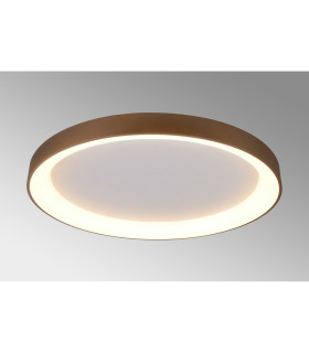 Niseko II Ring Ceiling 90cm 78W LED 2700K-5000K Tuneable 6200lm Remote Control Gold 3yrs Warranty-2