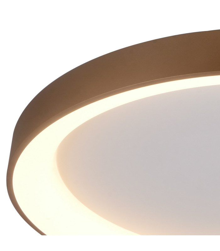 Niseko II Ring Ceiling 90cm 78W LED 2700K-5000K Tuneable 6200lm Remote Control Gold 3yrs Warranty-3