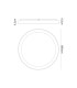 Niseko II Ring Ceiling 90cm 78W LED 2700K-5000K Tuneable 6200lm Remote Control Gold 3yrs Warranty-5