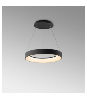 Niseko II Ring Pendant 38cm 30W LED 2700K-5000K Tuneable 2250lm Remote Control & APP Black 3yrs Warranty-2