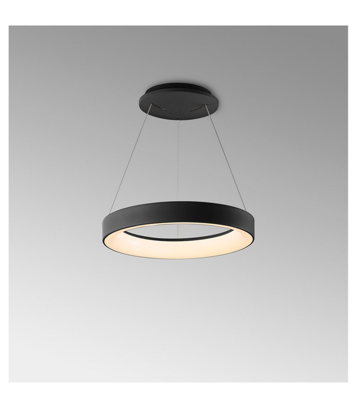 Niseko II Ring Pendant 38cm 30W LED 2700K-5000K Tuneable 2250lm Remote Control & APP Black 3yrs Warranty-2