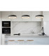 Niseko II Ring Pendant 38cm 30W LED 2700K-5000K Tuneable 2250lm Remote Control & APP Black 3yrs Warranty-3