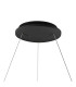 Niseko II Ring Pendant 38cm 30W LED 2700K-5000K Tuneable 2250lm Remote Control & APP Black 3yrs Warranty-4