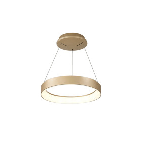 Niseko II Ring Pendant 38cm 30W LED 2700K-5000K Tuneable 2250lm Remote Control & APP Gold 3yrs Warranty-1