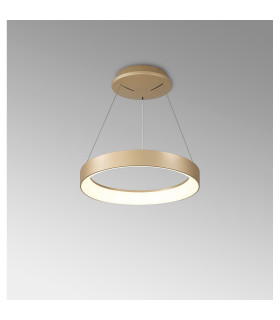 Niseko II Ring Pendant 38cm 30W LED 2700K-5000K Tuneable 2250lm Remote Control & APP Gold 3yrs Warranty-2