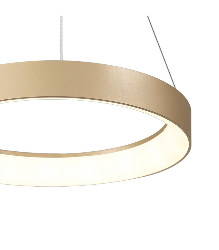 Niseko II Ring Pendant 38cm 30W LED 2700K-5000K Tuneable 2250lm Remote Control & APP Gold 3yrs Warranty-5