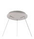 Niseko II Ring Pendant 38cm 30W LED 2700K-5000K Tuneable 2250lm Remote Control & APP White 3yrs Warranty-3
