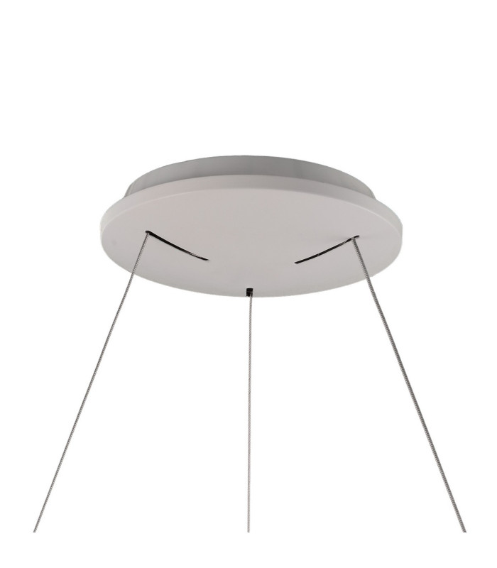 Niseko II Ring Pendant 38cm 30W LED 2700K-5000K Tuneable 2250lm Remote Control & APP White 3yrs Warranty-3