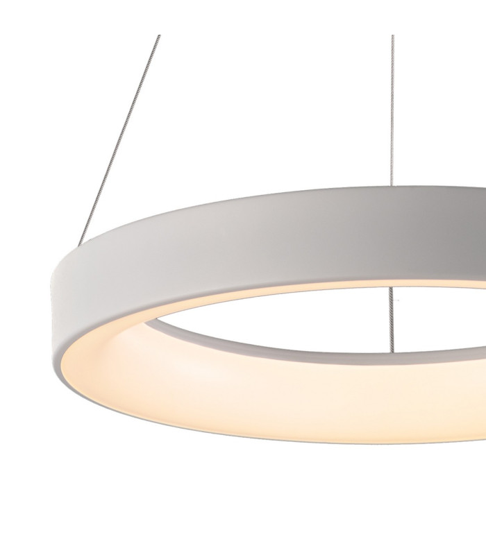Niseko II Ring Pendant 38cm 30W LED 2700K-5000K Tuneable 2250lm Remote Control & APP White 3yrs Warranty-4
