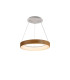 Niseko II Ring Pendant 38cm 30W LED 2700K-5000K Tuneable 2250lm Remote Control & APP Wood 3yrs Warranty-1