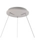 Niseko II Ring Pendant 38cm 30W LED 2700K-5000K Tuneable 2250lm Remote Control & APP Wood 3yrs Warranty-3