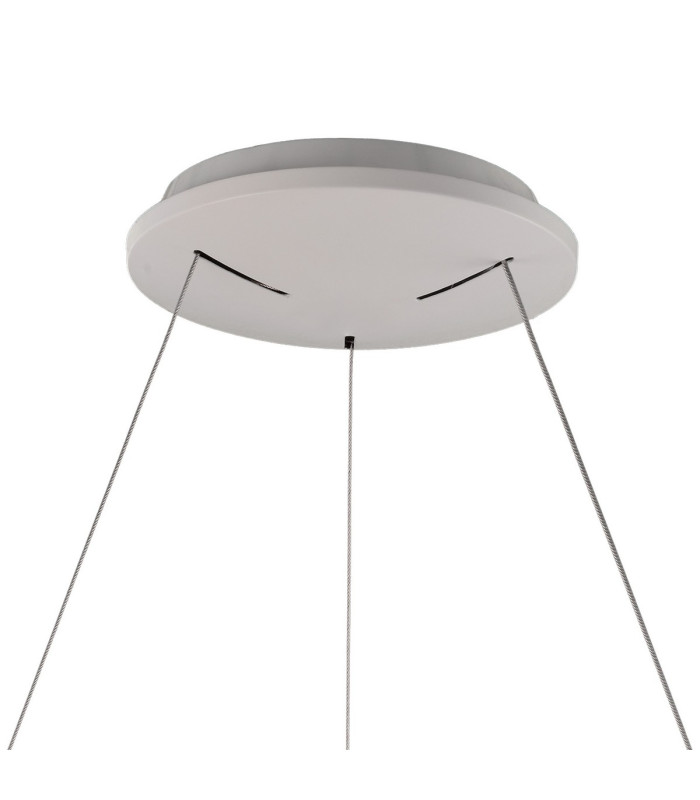 Niseko II Ring Pendant 38cm 30W LED 2700K-5000K Tuneable 2250lm Remote Control & APP Wood 3yrs Warranty-3