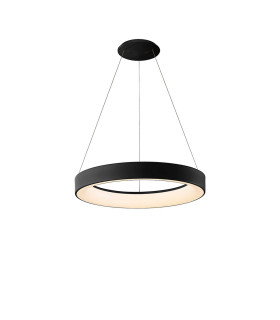 Niseko II Ring Pendant 50cm 40W LED 2700K-5000K Tuneable 2950lm Remote Control & APP Black 3yrs Warranty-1