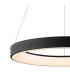 Niseko II Ring Pendant 50cm 40W LED 2700K-5000K Tuneable 2950lm Remote Control & APP Black 3yrs Warranty-4