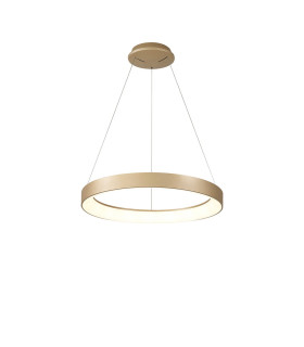 Niseko II Ring Pendant 50cm 40W LED 2700K-5000K Tuneable 2950lm Remote Control & APP Gold 3yrs Warranty-1