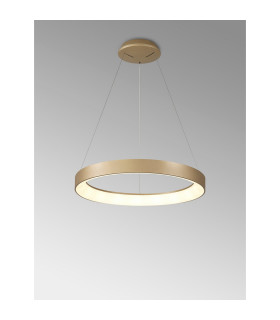 Niseko II Ring Pendant 50cm 40W LED 2700K-5000K Tuneable 2950lm Remote Control & APP Gold 3yrs Warranty-2