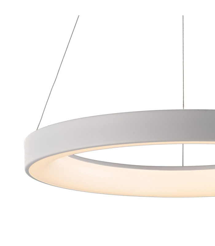 Niseko II Ring Pendant 50cm 40W LED 2700K-5000K Tuneable 2950lm Remote Control & APP White 3yrs Warranty-4