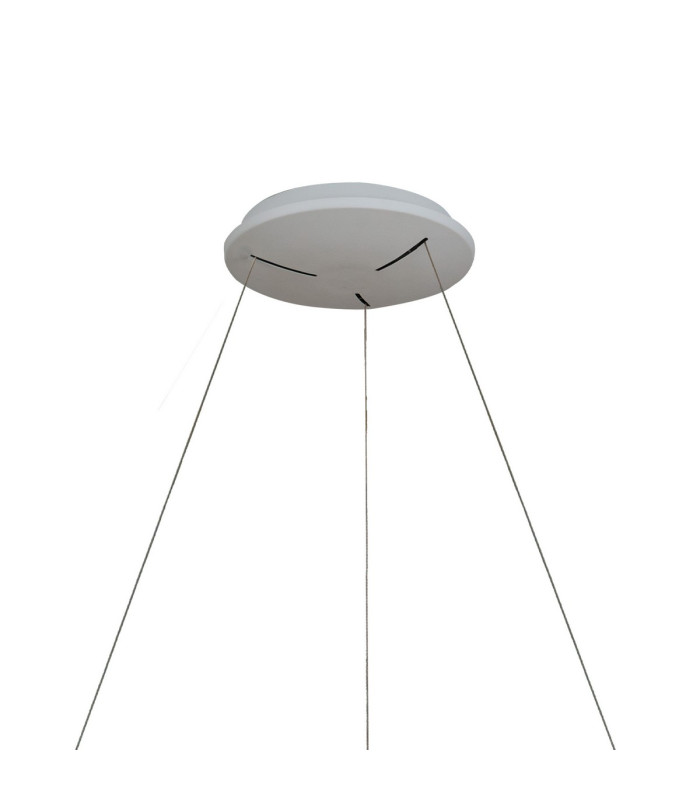 Niseko II Ring Pendant 50cm 40W LED 2700K-5000K Tuneable 2950lm Remote Control & APP Wood 3yrs Warranty-3