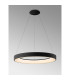 Niseko II Ring Pendant 65cm 50W LED 2700K-5000K Tuneable 3760lm Remote Control & APP Black 3yrs Warranty-2