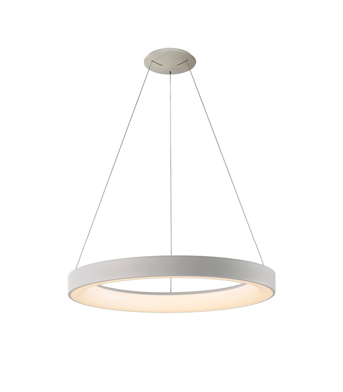 Niseko II Ring Pendant 65cm 50W LED 2700K-5000K Tuneable 3760lm Remote Control & APP White 3yrs Warranty-1