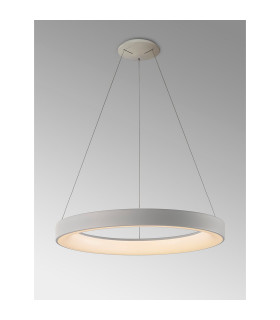 Niseko II Ring Pendant 65cm 50W LED 2700K-5000K Tuneable 3760lm Remote Control & APP White 3yrs Warranty-2