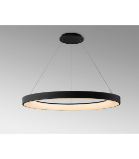 Niseko II Ring Pendant 90cm 66W LED 2700K-5000K Tuneable 5440lm Remote Control Black 3yrs Warranty-2