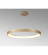 Niseko II Ring Pendant 90cm 66W LED 2700K-5000K Tuneable 5440lm Remote Control Gold 3yrs Warranty-2