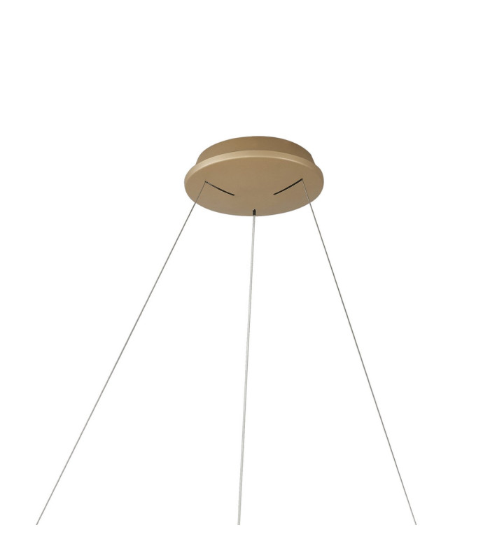 Niseko II Ring Pendant 90cm 66W LED 2700K-5000K Tuneable 5440lm Remote Control Gold 3yrs Warranty-4