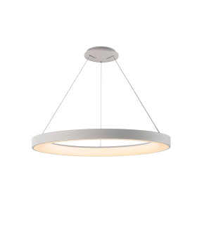 Niseko II Ring Pendant 90cm 66W LED 2700K-5000K Tuneable 5440lm Remote Control White 3yrs Warranty-1