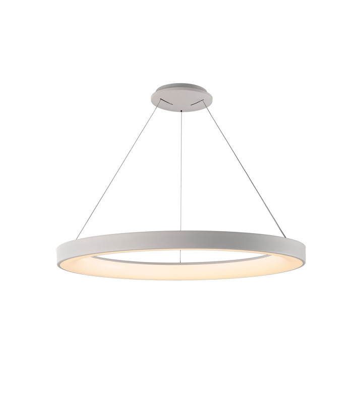 Niseko II Ring Pendant 90cm 66W LED 2700K-5000K Tuneable 5440lm Remote Control White 3yrs Warranty-1