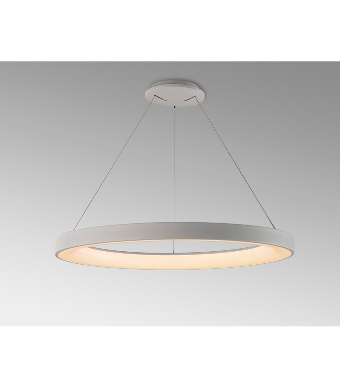 Niseko II Ring Pendant 90cm 66W LED 2700K-5000K Tuneable 5440lm Remote Control White 3yrs Warranty-2