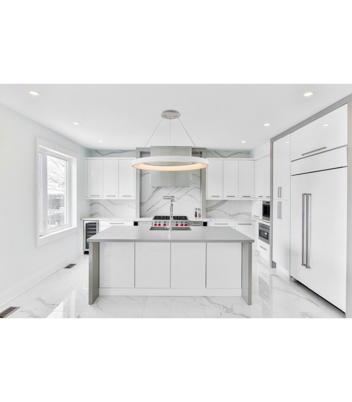 Niseko II Ring Pendant 90cm 66W LED 2700K-5000K Tuneable 5440lm Remote Control White 3yrs Warranty-3
