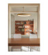 Niseko II Ring Pendant 90cm 66W LED 2700K-5000K Tuneable 5440lm Remote Control Wood 3yrs Warranty-3