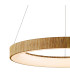 Niseko II Ring Pendant 90cm 66W LED 2700K-5000K Tuneable 5440lm Remote Control Wood 3yrs Warranty-5