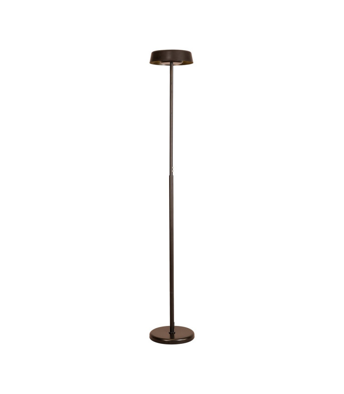 Noa II Floor Lamp 2 Light 15W Down 15W Up LED 3000K 2800lm Touch Dimmer Black 3yrs Warranty-1